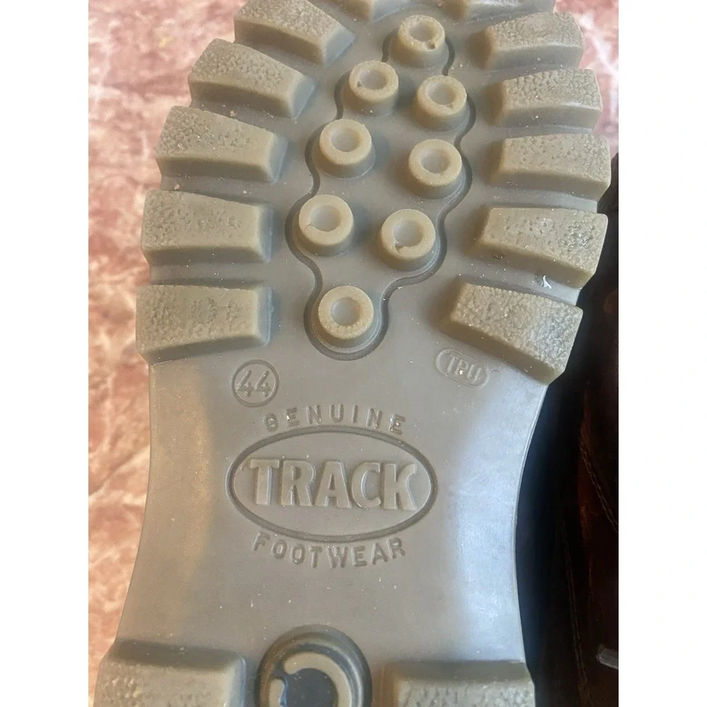 ECCO Track 25 Low Gore-Tex Mens Brown Leather Waterproof Hiking Shoes US 10.5-11